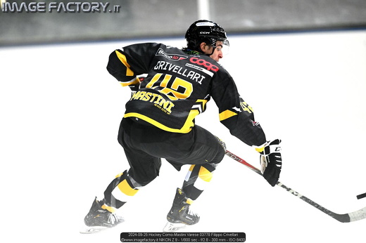 2024-09-25 Hockey Como-Mastini Varese 03778 Filippo Crivellari